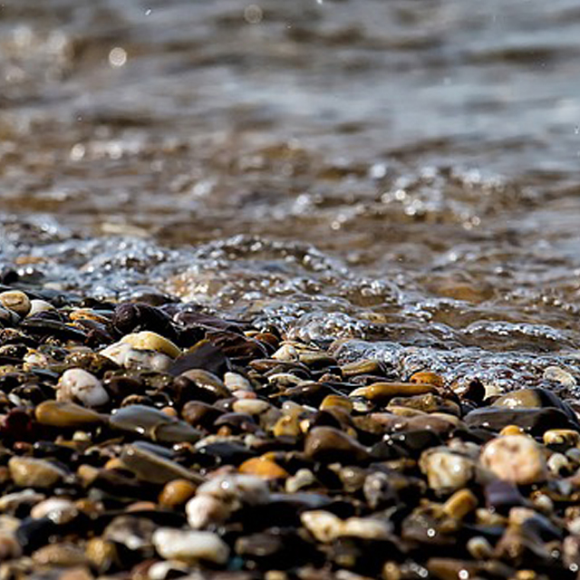 River Landscape Rock